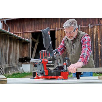Einhell TE-SM 36/210 Li-Solo akku kap-/geringssav med udtræk, uden batteri og lader