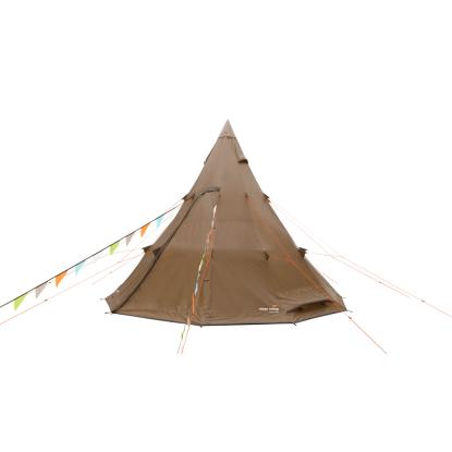easy camp Rands Tipi til 8 personer, mørk sandfarve