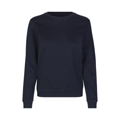 ID 0683 sweatshirt, økologisk, dame, navy