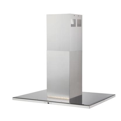 Silverline SL4250 Nordic Dark Ada frithængende emhætte, rustfri/sort glas, 60 cm