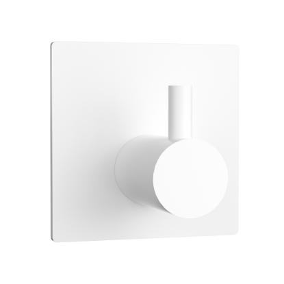 House Rio enkelt krog, mat hvid, 45 x 45 x 32 mm