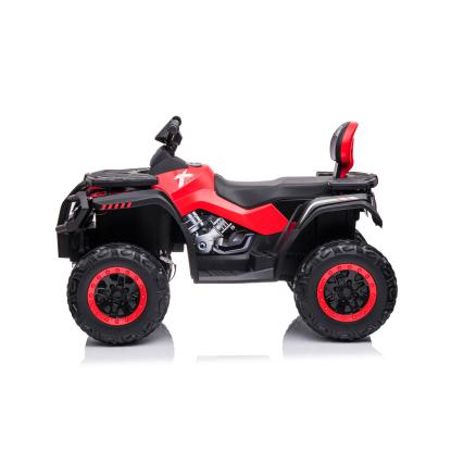 Azeno Dirty Raptor XL III el-ATV med gummihjul til børn, 4 x 24V, sort