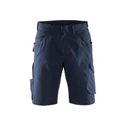 Blåkläder 1499 serviceshorts, mørk marineblå/sort