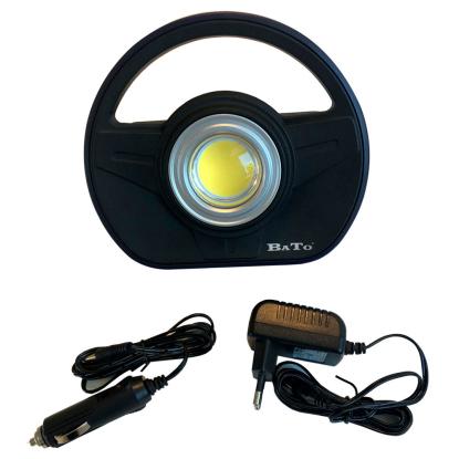BATO arbejdslampe med fleksibel magnetfod, 10W COB, 600 lumen
