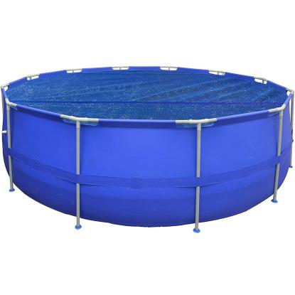 Jilong solcover til pool, opvarmende, blå, Ø300 cm