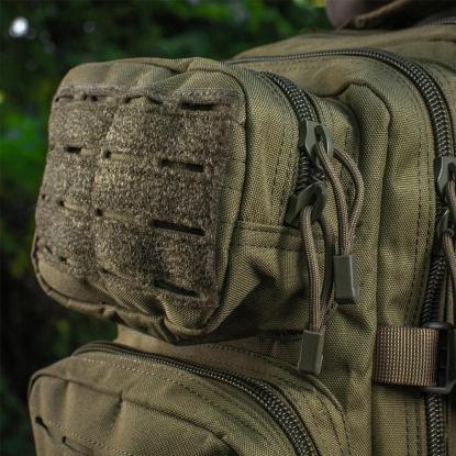 M-TAC Assault Laser Cut rygsæk, large, olive - 36 liter