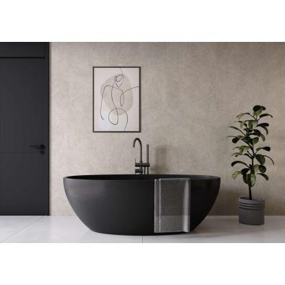 Fibo Stone vådrumspanel, 10 x 600 x 2400 mm, polished stone high gloss