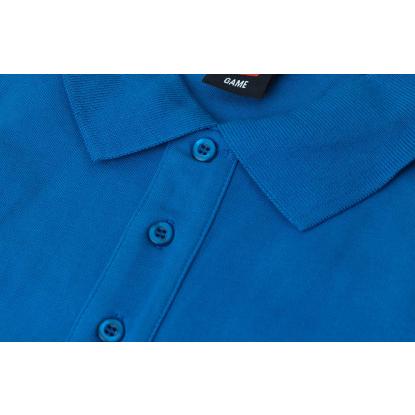 ID 0525 poloshirt med stretch, azur