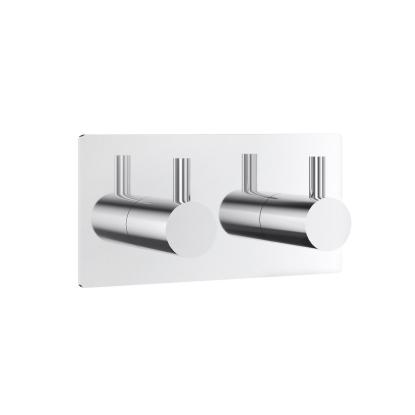 House Rio knage med 2 kroge, krom, 90 x 45 x 32 mm
