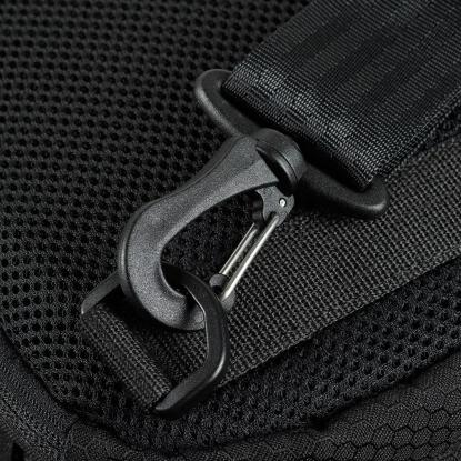 M-TAC Elite Slim Hex crossbody taske, sort multicam/sort