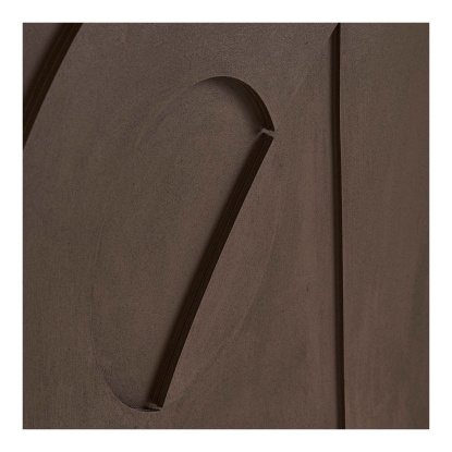 Isabella relief vægdekoration No. 2, brun, 60 x 90 cm