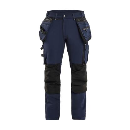 Blåkläder 1998 håndværker buks 4-vejs stretch x1900, mørk marineblå/sort