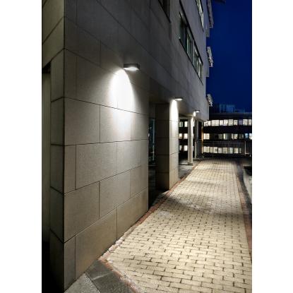 Norlys Hitra LED udendørs væglampe, 17,5W, IP65, grafit