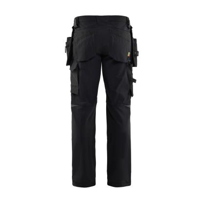 Blåkläder 1720 håndværker buks 4-vejs stretch, sort