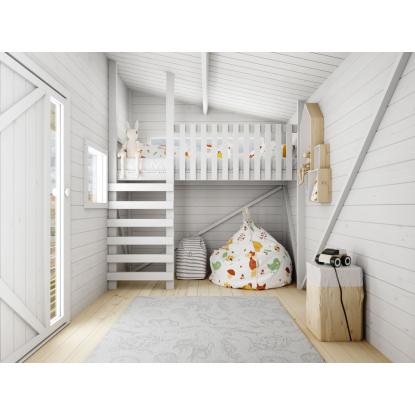 Luoman Lillevilla Peukaloinen legehus - 3,73 m²