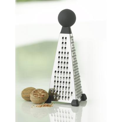 Steel-Function mini pyramide rivejern, rustfrit stål, 6 x 6 x 13 cm