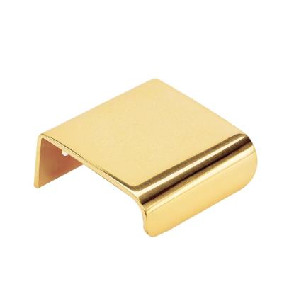 Beslag Design Lip greb, 40 mm, poleret messing