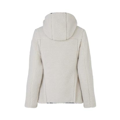 ID 0829 Pile fleecejakke, dame, off-white