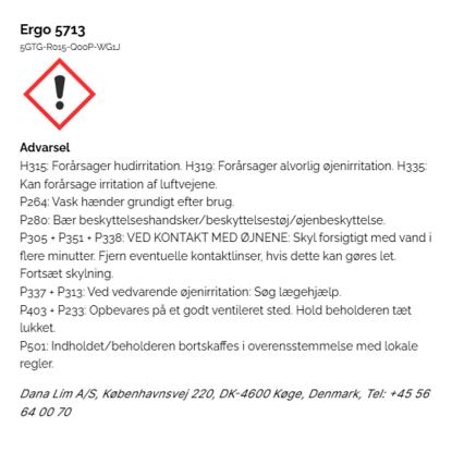 Dana Lim Ergo 5713 universel sekundlim - 20 gram