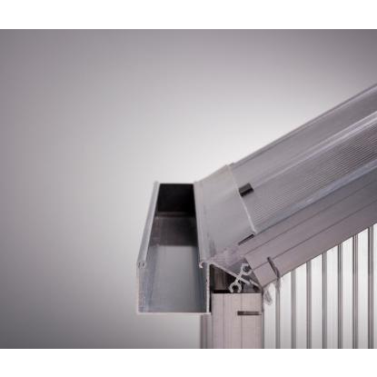 KGT Callas III drivhus, aluminium, 5,15 m²