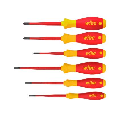 Wiha SoftFinish SlimFix electric skruetrækkersæt, LK/PH/SL/PZ - 6 dele
