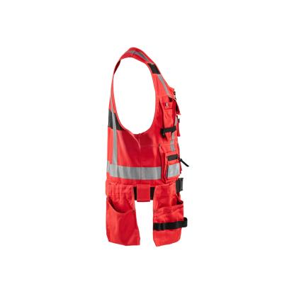 Blåkläder 3032 high vis håndværker vest, hi-vis rød