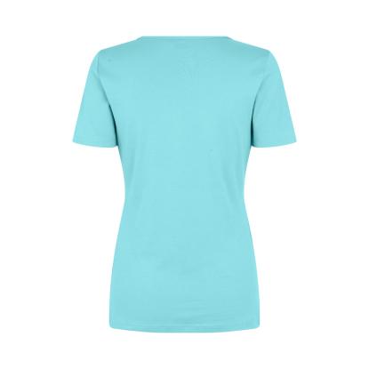 ID 0506 Interlock T-shirt med v-hals, dame, mint
