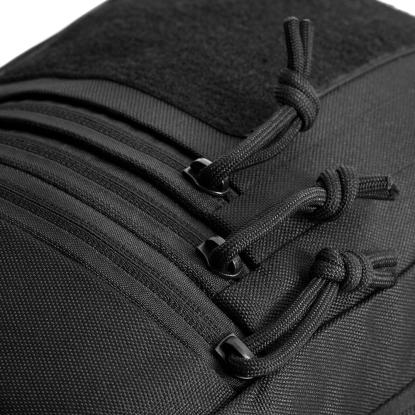 M-TAC Tactical Chest Pack sling bag med velcro og hylster, sort