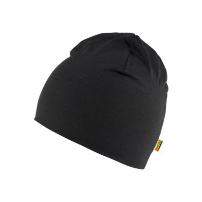 Blåkläder 2022 merino beanie, sort - One size