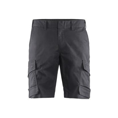 Blåkläder 1446 industri shorts med stretch, mellemgrå/sort