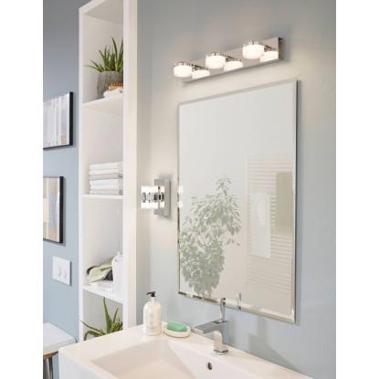 EGLO ROMENDO 1 LED badeværelseslampe, L45 cm, dæmpbar, IP44, krom