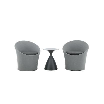 Venture Design Spoga loungesæt, sort/grå