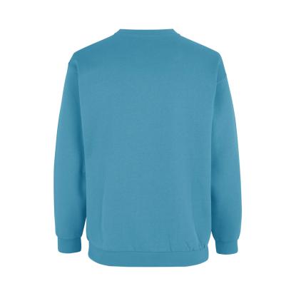 ID 0600 sweatshirt, klassisk, turkis