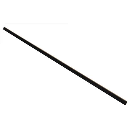 I-Wood UniPanel afslutningsliste, sortmalet, sort kerne, egefiner, 17 x 55 x 2780 mm
