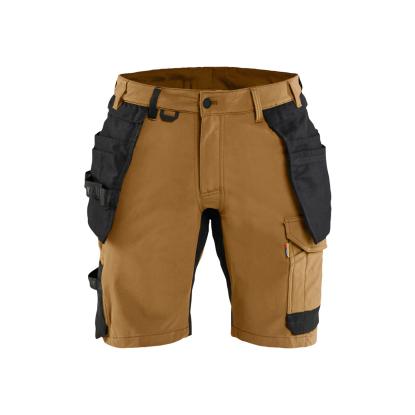 Blåkläder 1702 håndværker shorts 4-vejs stretch, nougat/sort