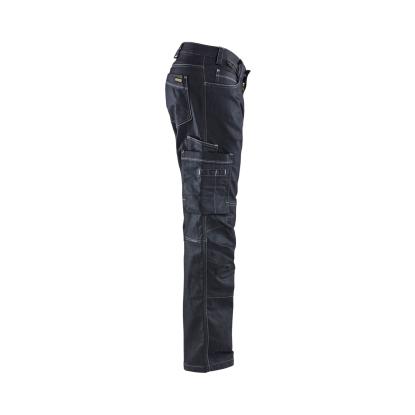 Blåkläder 1439 service buks denim stretch, marineblå