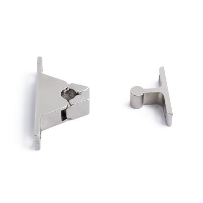 Habo 1100 dørholder, nikkel