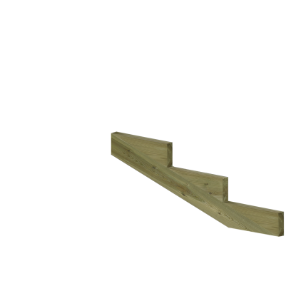 PLUS trappevange, 19°, 39 cm trindybde