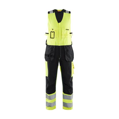 Blåkläder 2653 high vis helbuks, hi-vis gul/sort