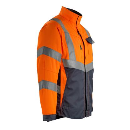 MASCOT SAFE SUPREME Oxford arbejdsjakke, hi-vis orange/mørk marine