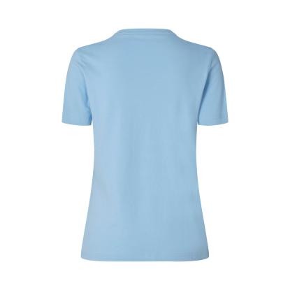 Seven Seas S521 T-shirt, økologisk, dame, lys blå