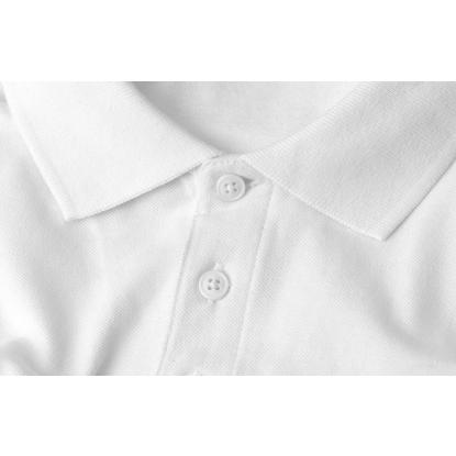 ID 0586 poloshirt, økologisk, hvid