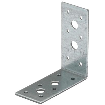 SIMA vinkelbeslag V10, pregalvaniseret, 93 x 93 x 3,0 x 40 mm