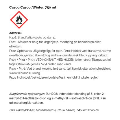 Casco Cascol Winter trælim - 750 ml