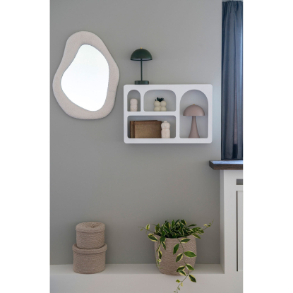 Bosa spejl, hvid, 46,5 x 61 cm
