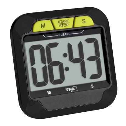 TFA digital count-up og count-down timer med store cifre