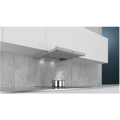 Siemens iQ300 skabsintegreret emhætte LI64MA531, sølvmetallic, 60 cm