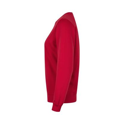 ID 0683 sweatshirt, økologisk, dame, rød