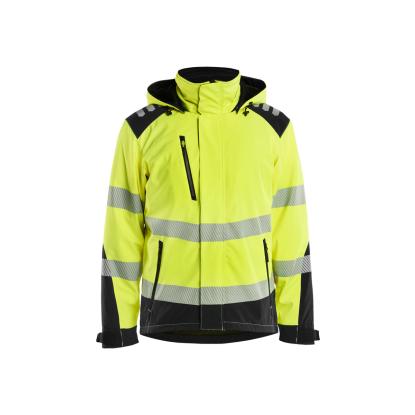 Blåkläder 4400 high vis letforet vinter softshelljakke, hi-vis gul/sort