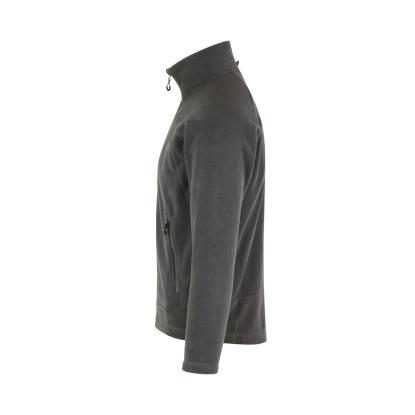 ID 0806 Zip-n-Mix mikrofleece cardigan, grå